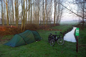 Free camping in the Netherlands, courtesy of the Staatsbosbeheer.
